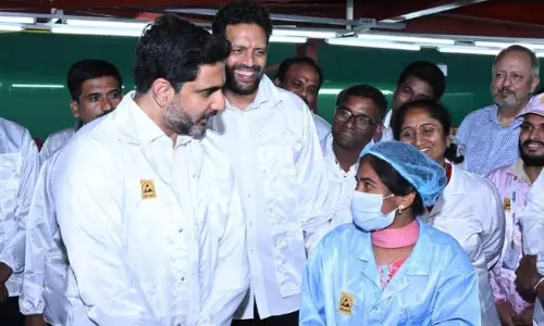Lokesh Wants Women to Take Lead, Including at Home