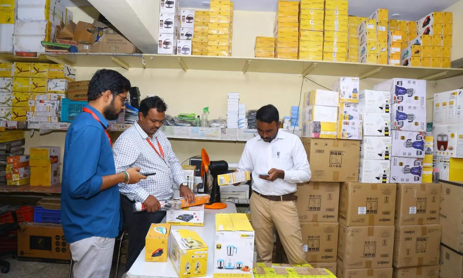 No BIS Mark, Goods Worth Rs 8 Lakh Seized