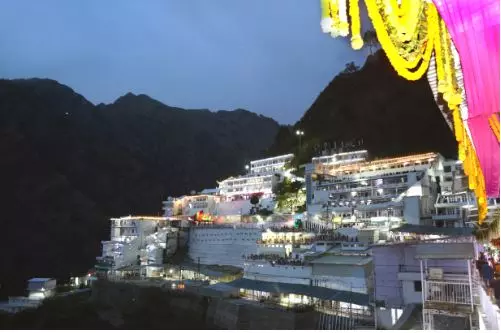 Mata Vaishno Devi Base Camp Records Highest Rainfall in Jammu, Pilgrimage Remains Suspended Mata Vaishno Devi Base Camp Records Highest Rainfall in Jammu, Pilgrimage Remains Suspended