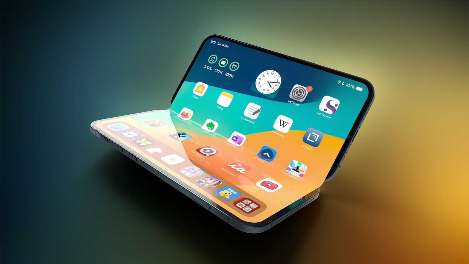 Apple's Foldable iPhone May Feature Side-Button Touch ID