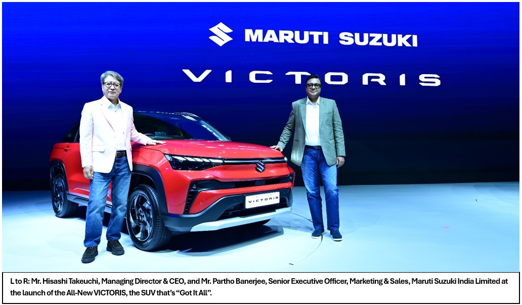 Maruti Suzuki Launches Victoris SUV in India with New Features