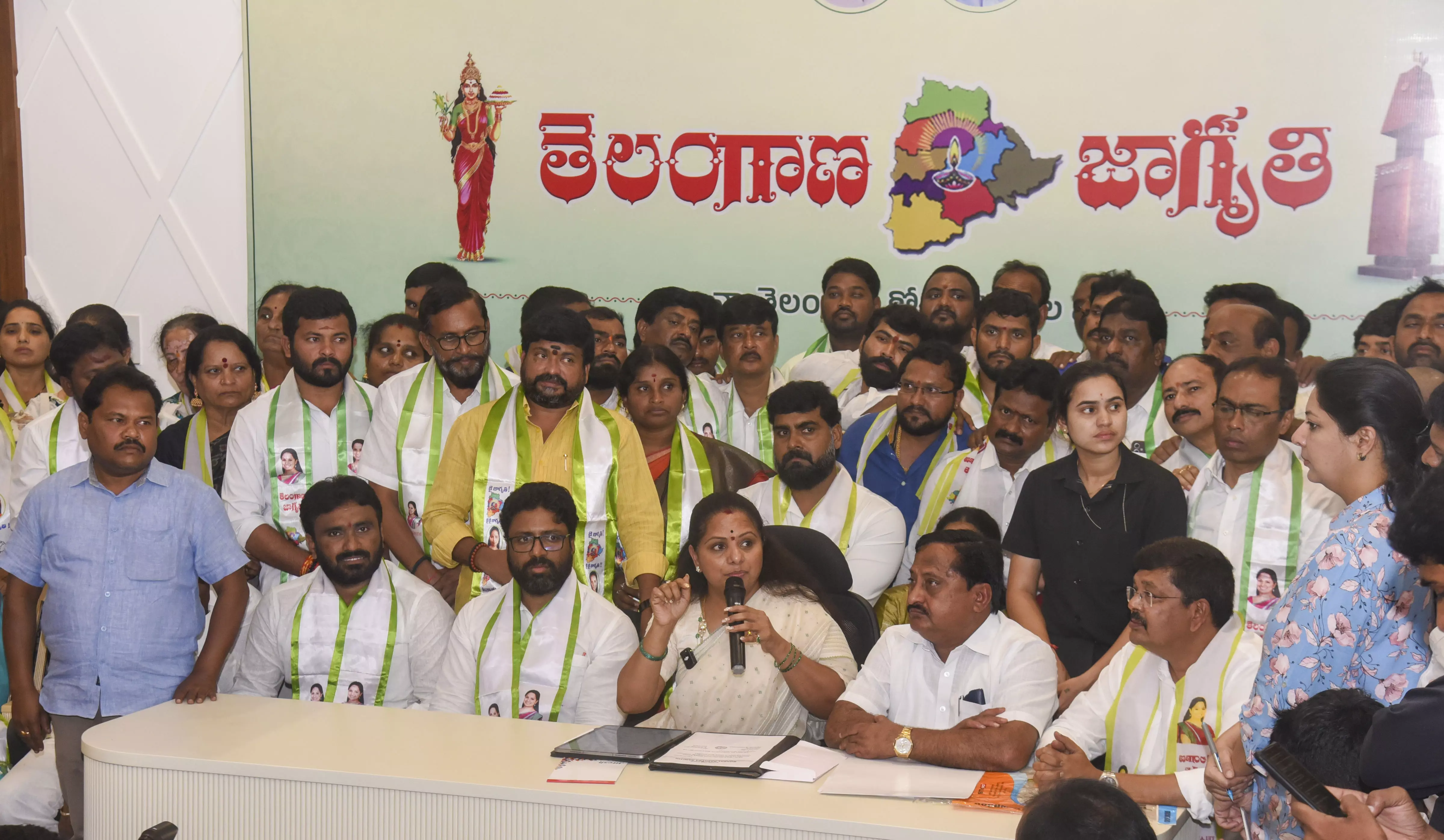 Kavitha Resigns from BRS, Quits as MLC