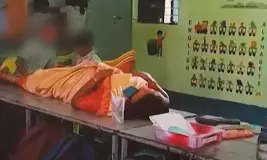 Tamil Nadu Headmaster Filmed Making Students Press Her Legs; Probe Launched