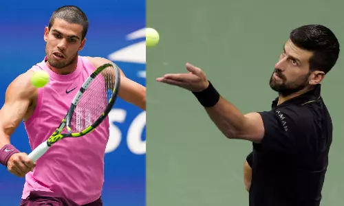 US Open: Alcaraz to Face Djokovic in Semis, Pegula meets Sabalenka
