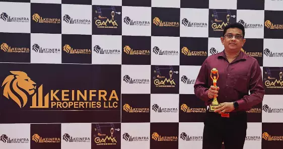 Tollywood Director Apsar Honoured at GAMA Awards