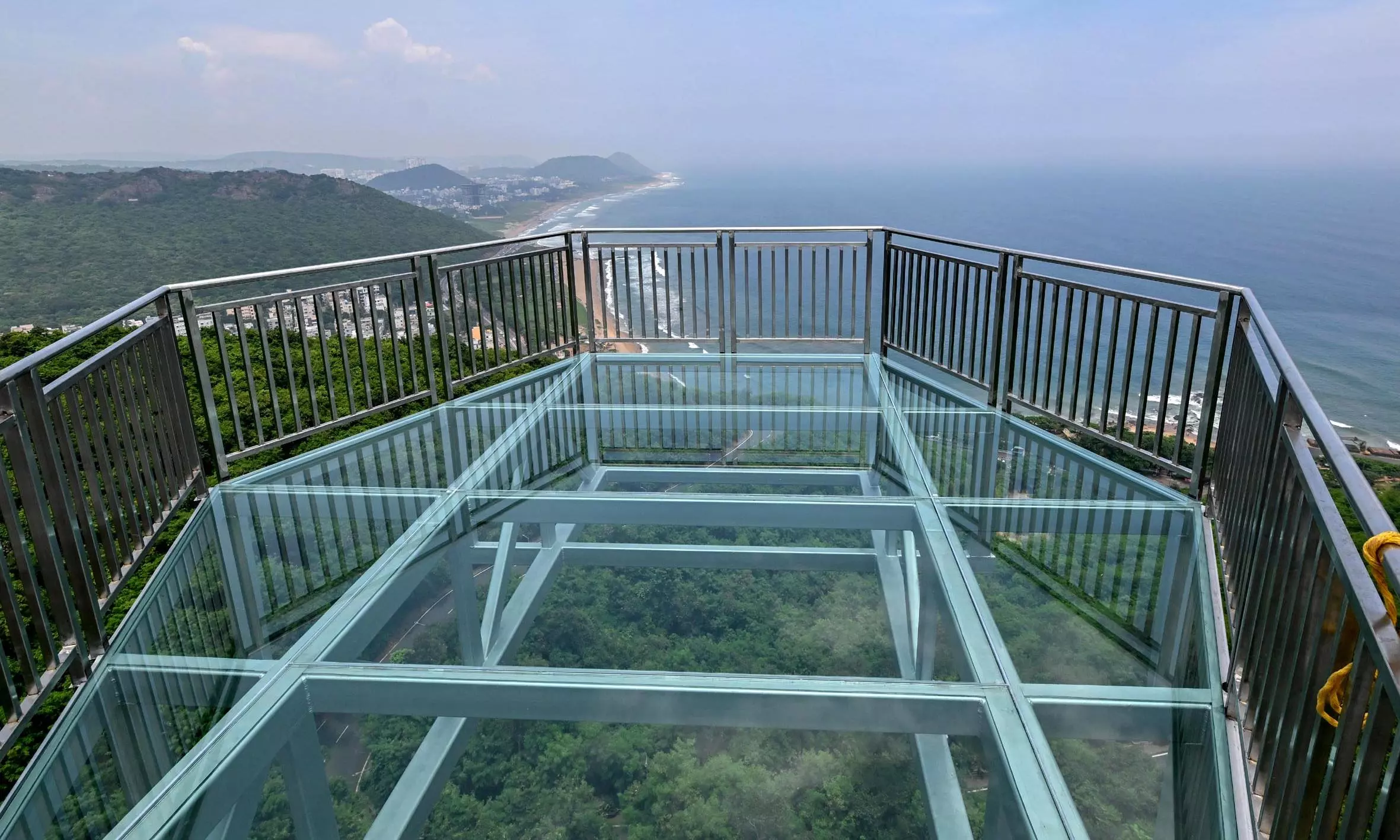 India’s Longest Glass Skywalk To Open In Vizag