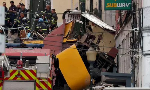 At Least 15 Dead After Lisbon Funicular Derails At Least 15 Dead After Lisbon Funicular Derails