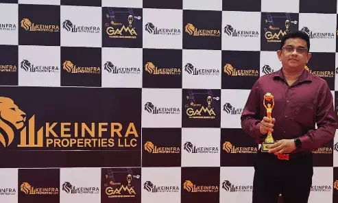 Tollywood Director Apsar Honoured at GAMA Awards