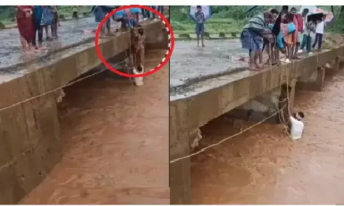 Odisha: Vigilant Tractor Driver Rescues 3 Women Swept Away in Flash Floods