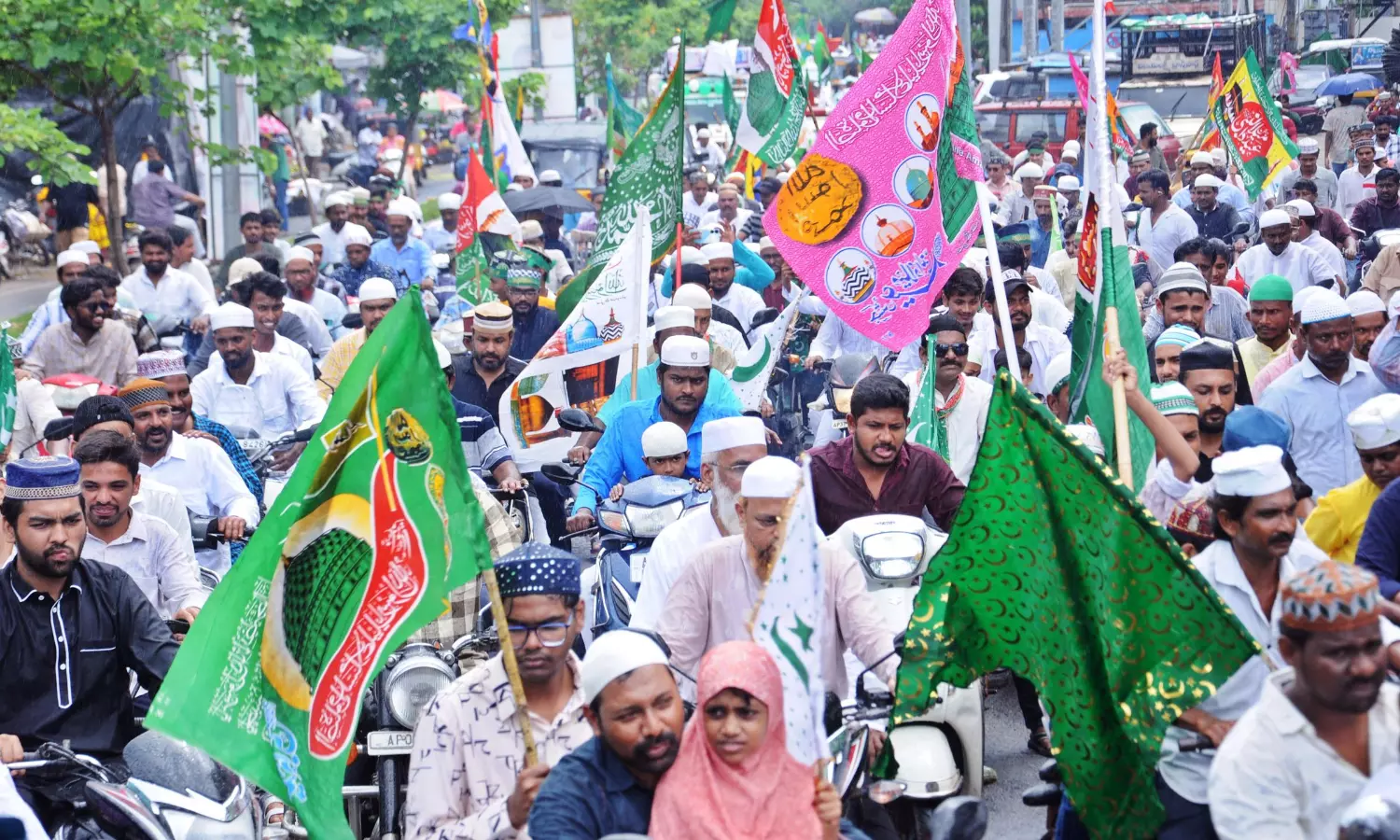 Milad-un-Nabi Celebrated With Grandeur Across AP