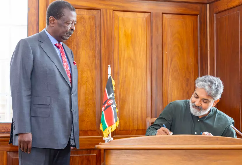 Rajamouli Shares His Experience Of Working In Kenya