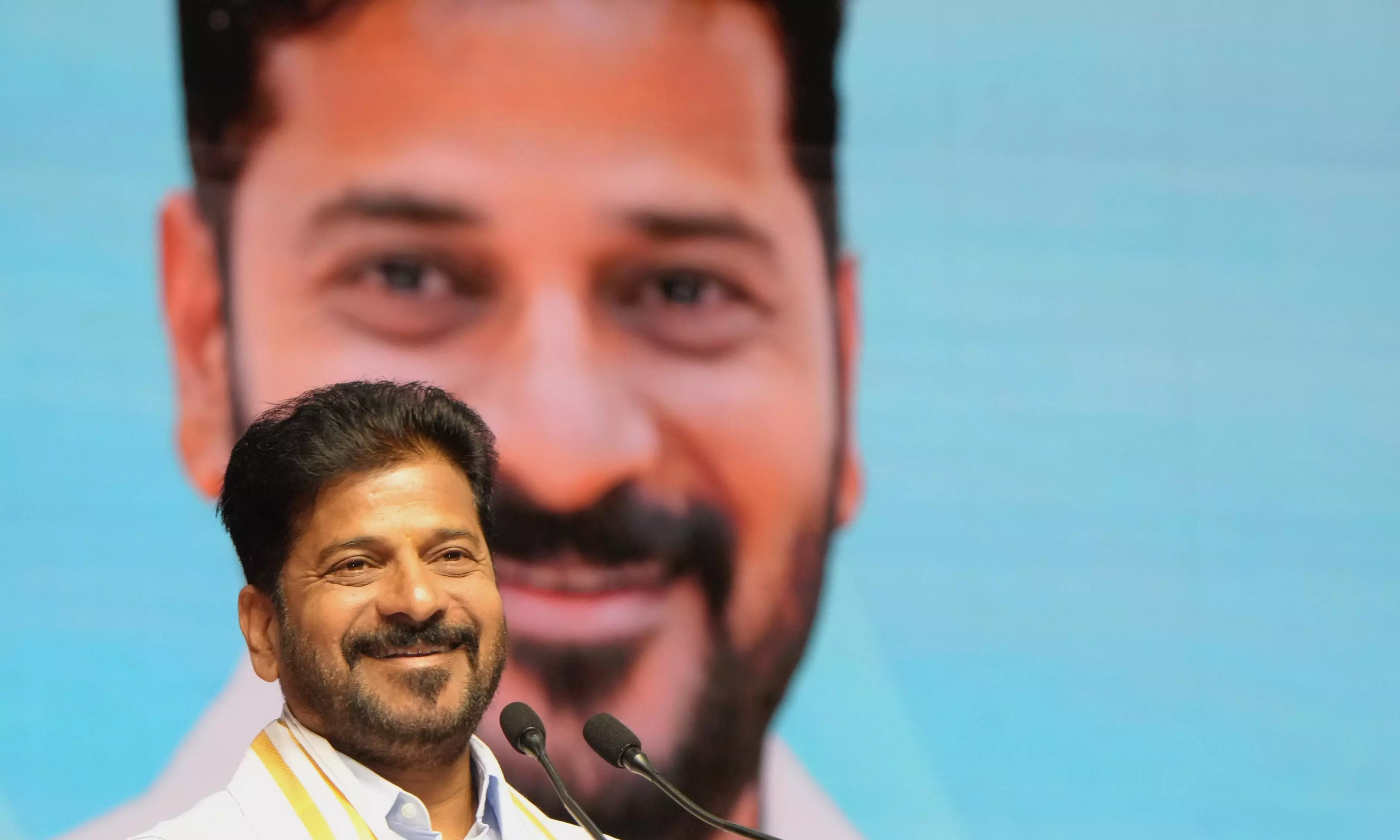 BRS Scrapped VROs, Seized Lands: Revanth