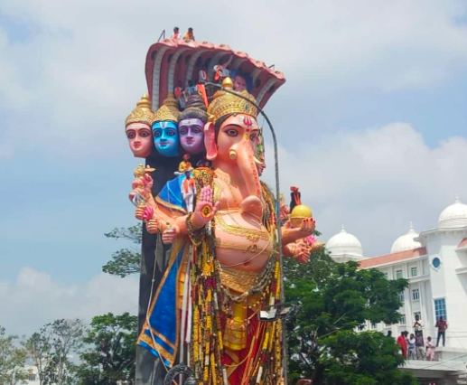 Hyderabad Celebrates Ganesh Immersion with Processions