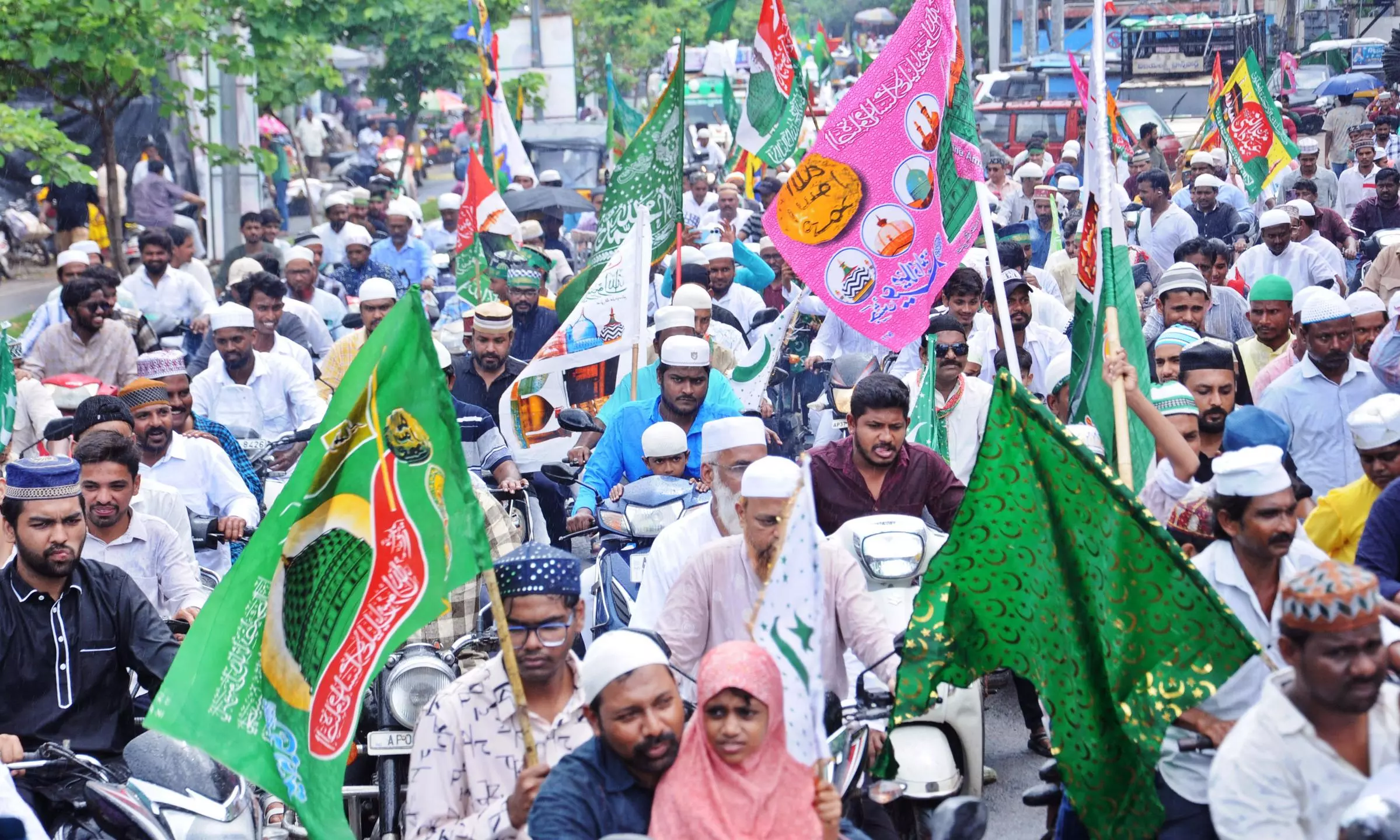 Milad-un-Nabi Celebrated With Grandeur Across AP