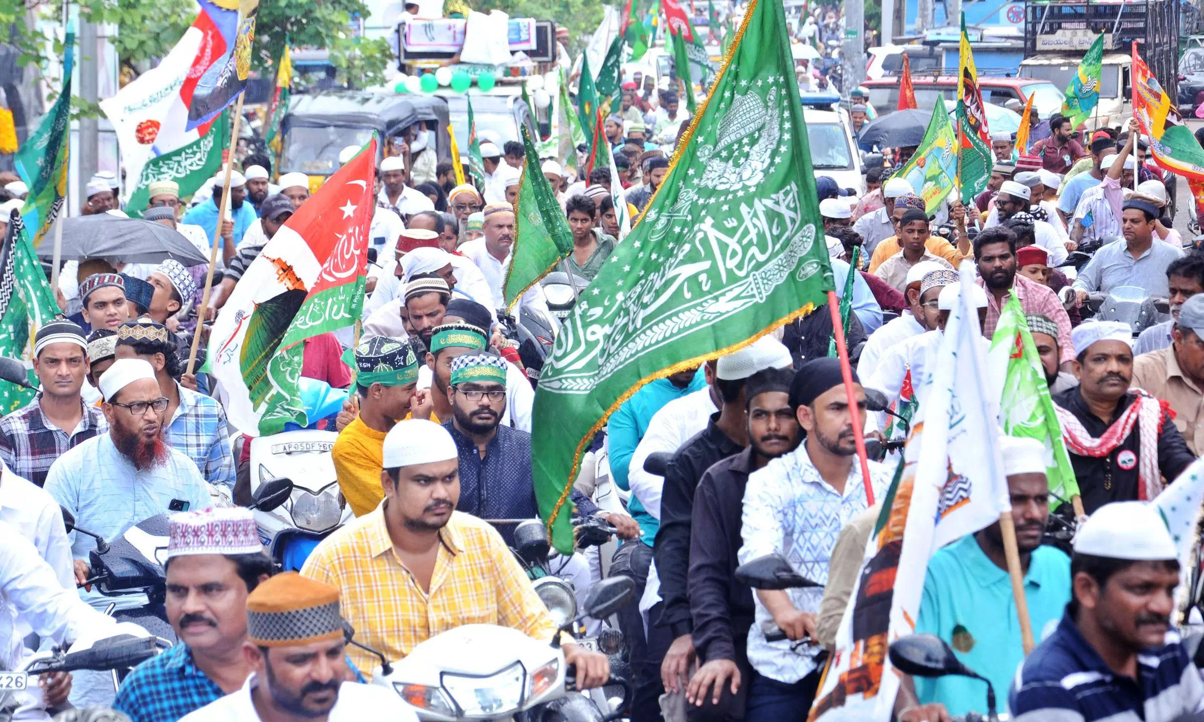 Milad-un-Nabi Celebrated With Grandeur Across AP