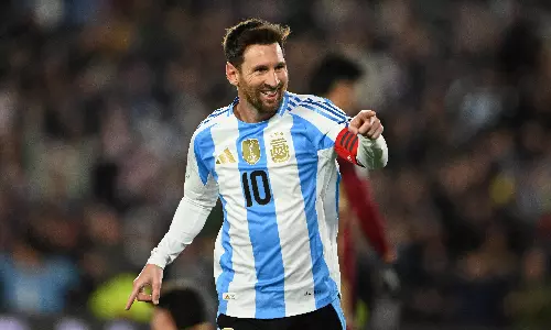 Messis Brace Propelled Argentina Past Venezuela in 3-0 Home Victory
