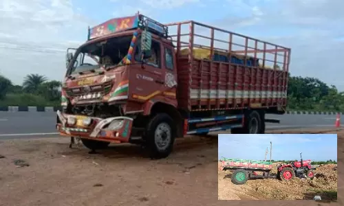 Gadwal: Two Killed, Two Injured as DCM Rams Tractor After Ganesh Idol Immersion