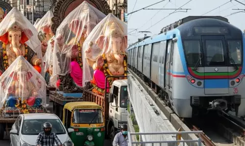 Hyderabad Metro Extends Services for Ganesh Immersion