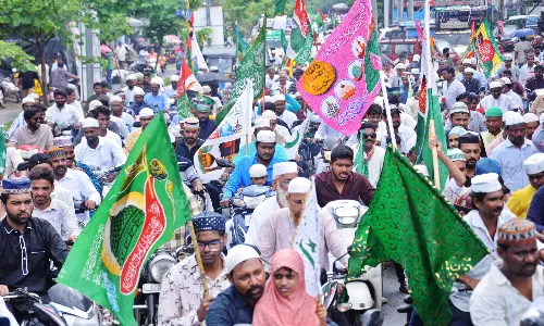 Milad-un-Nabi Celebrated With Grandeur Across AP