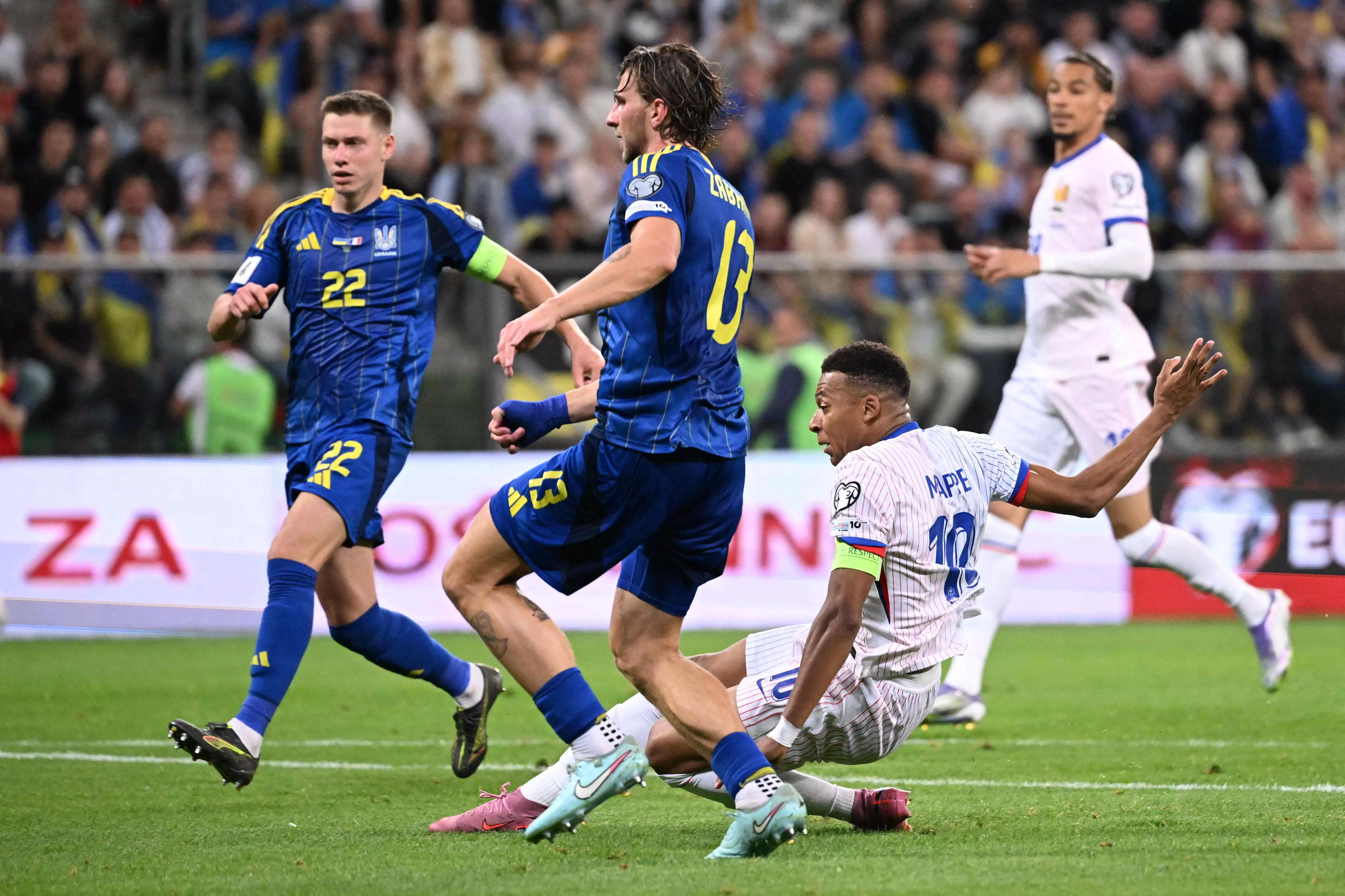 France Beats Ukraine to Start World Cup Qualifying