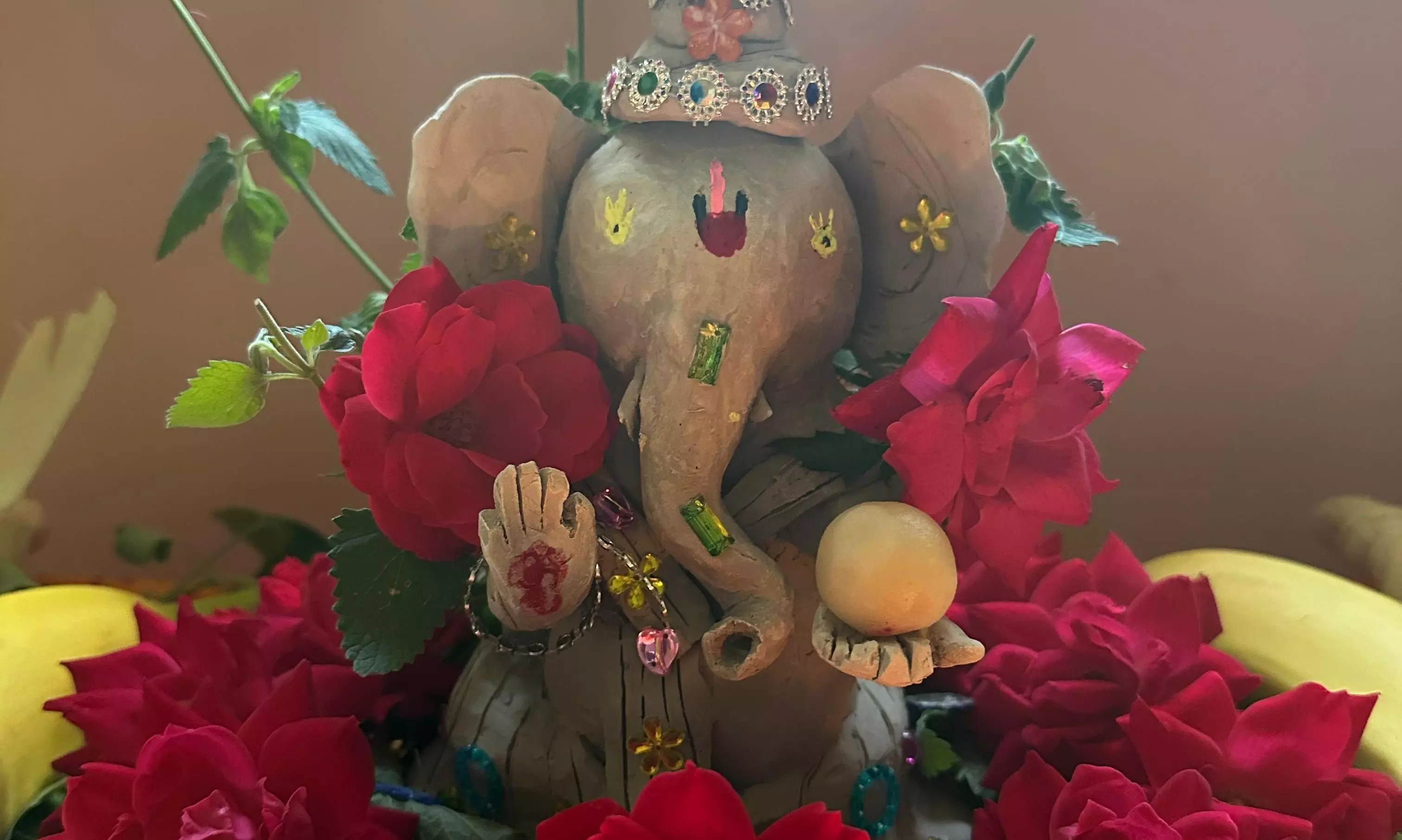 Little Devotees Bid Ganesha Goodbye!