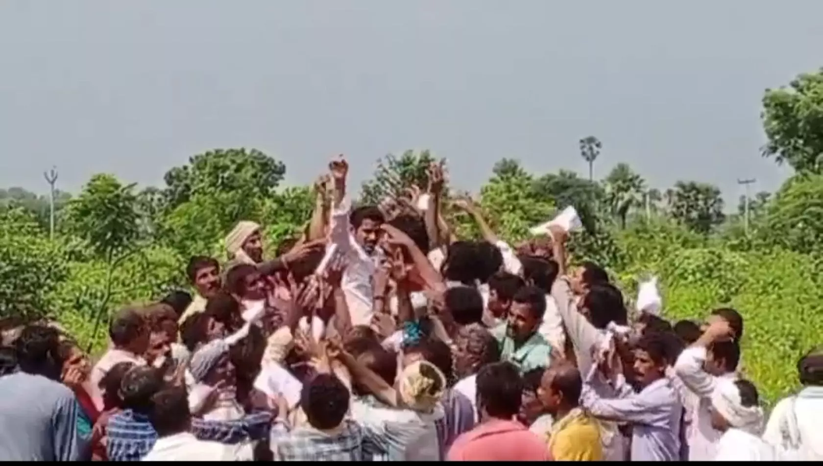 Stampede In Urea Queue; 2 Women Farmers Faint In Warangal