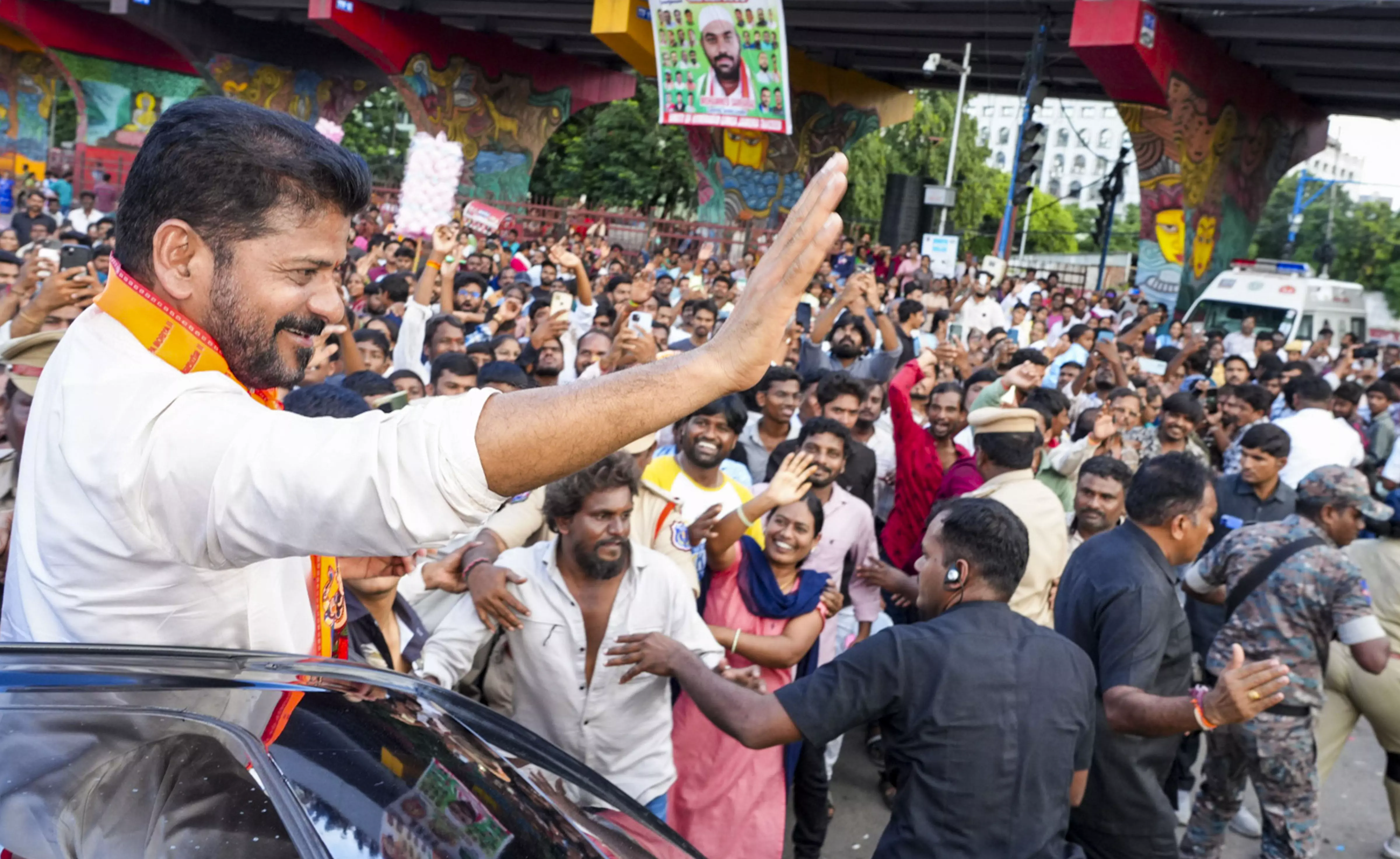 Thousands of Ganesha Idols Immersed in Telangana