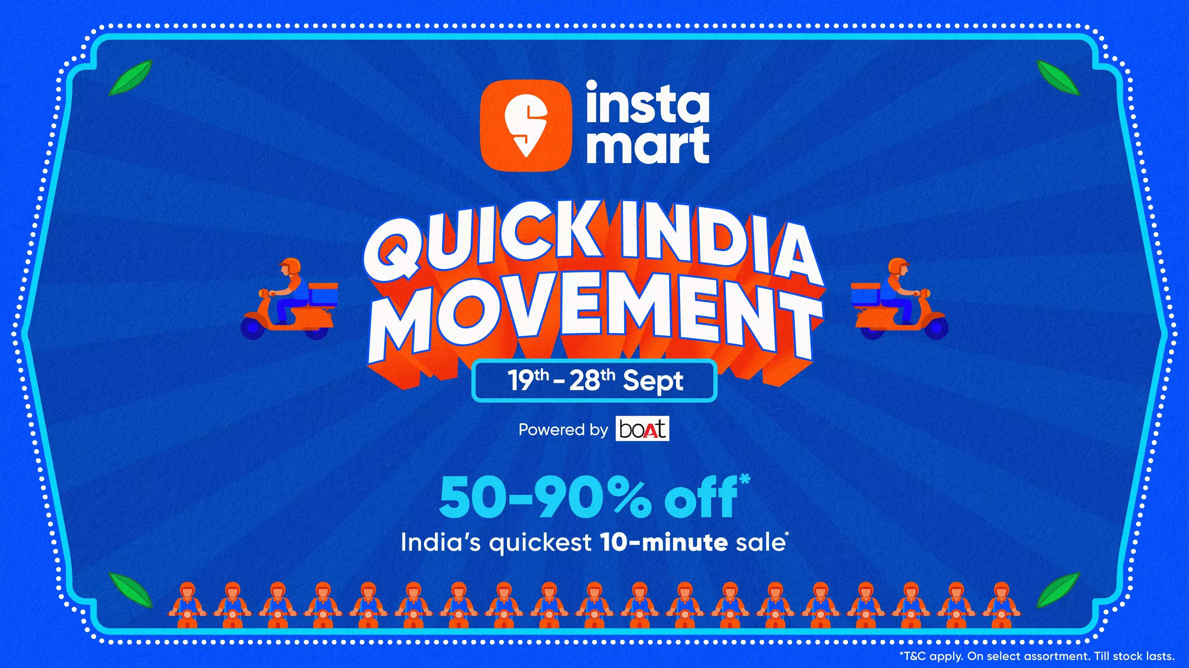 Instamart Quick India Movement