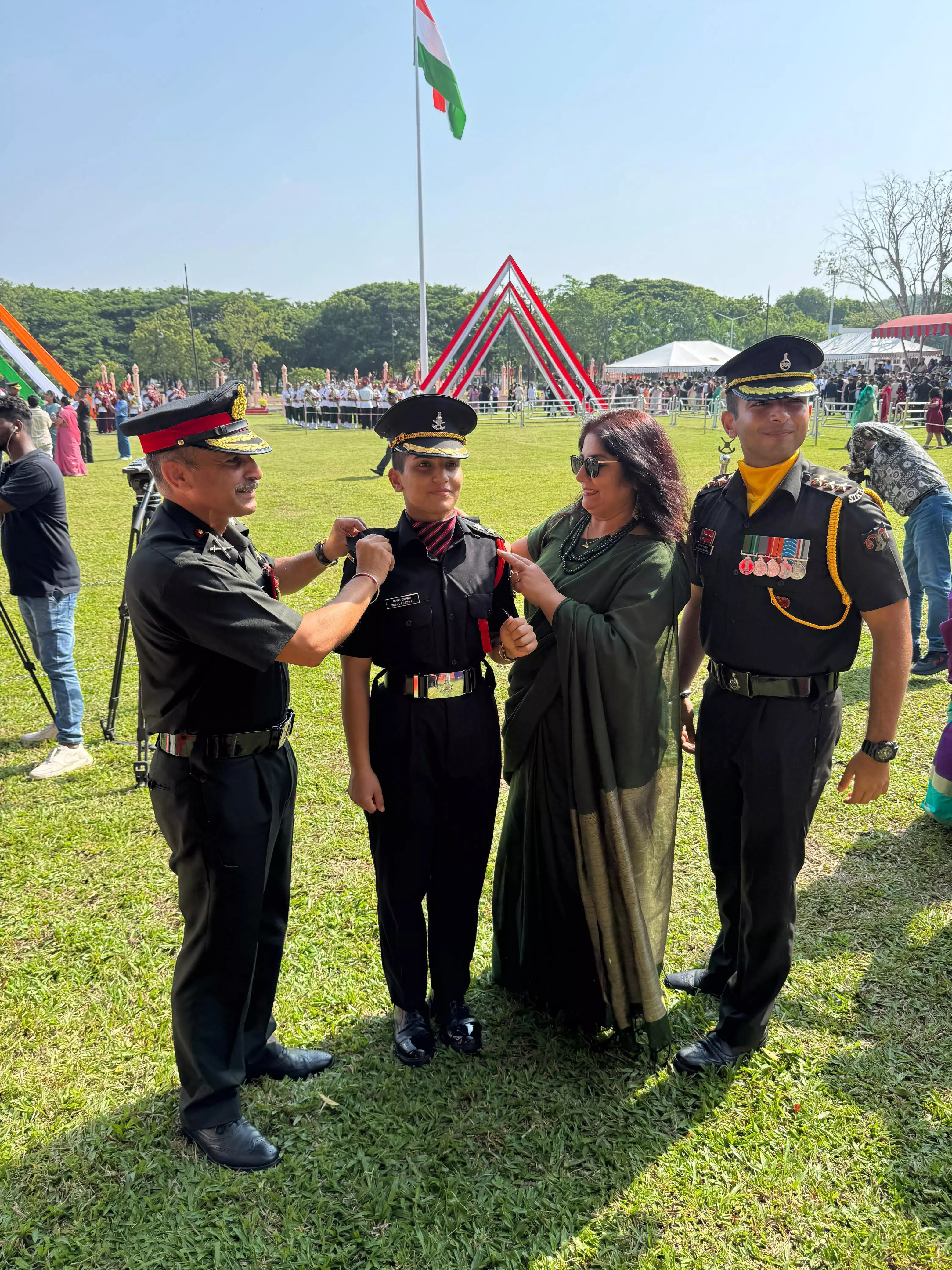 5th Generation Woman Officer Joins Indian Army