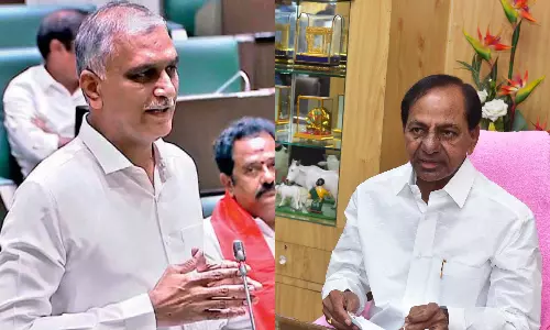 Harish Rao Meets KCR