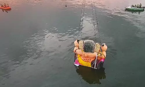 Balapur Ganesh Idol Immersion Concludes