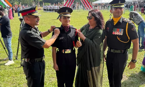 5th Generation Woman Officer Joins Indian Army