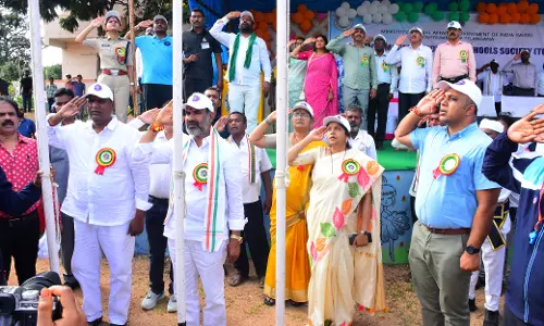 5th EMRS Sports Meet Begins in Sircilla