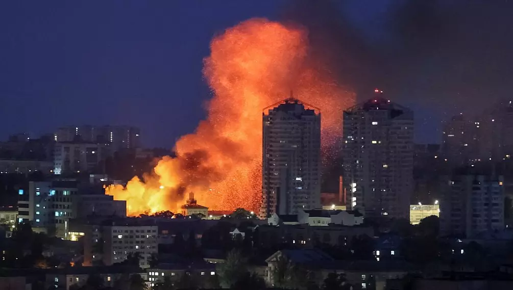 Russia Launches Record 805 Drones in Massive Overnight Attack on Ukraine