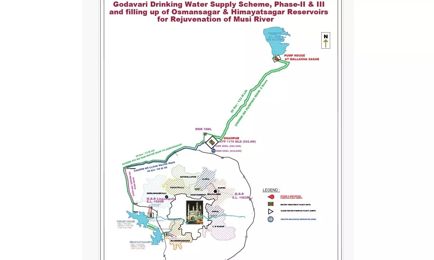 Revanth to Lay Foundation Stone for Rs 7,360-Crore Godavari Project to Quench City’s Thirst