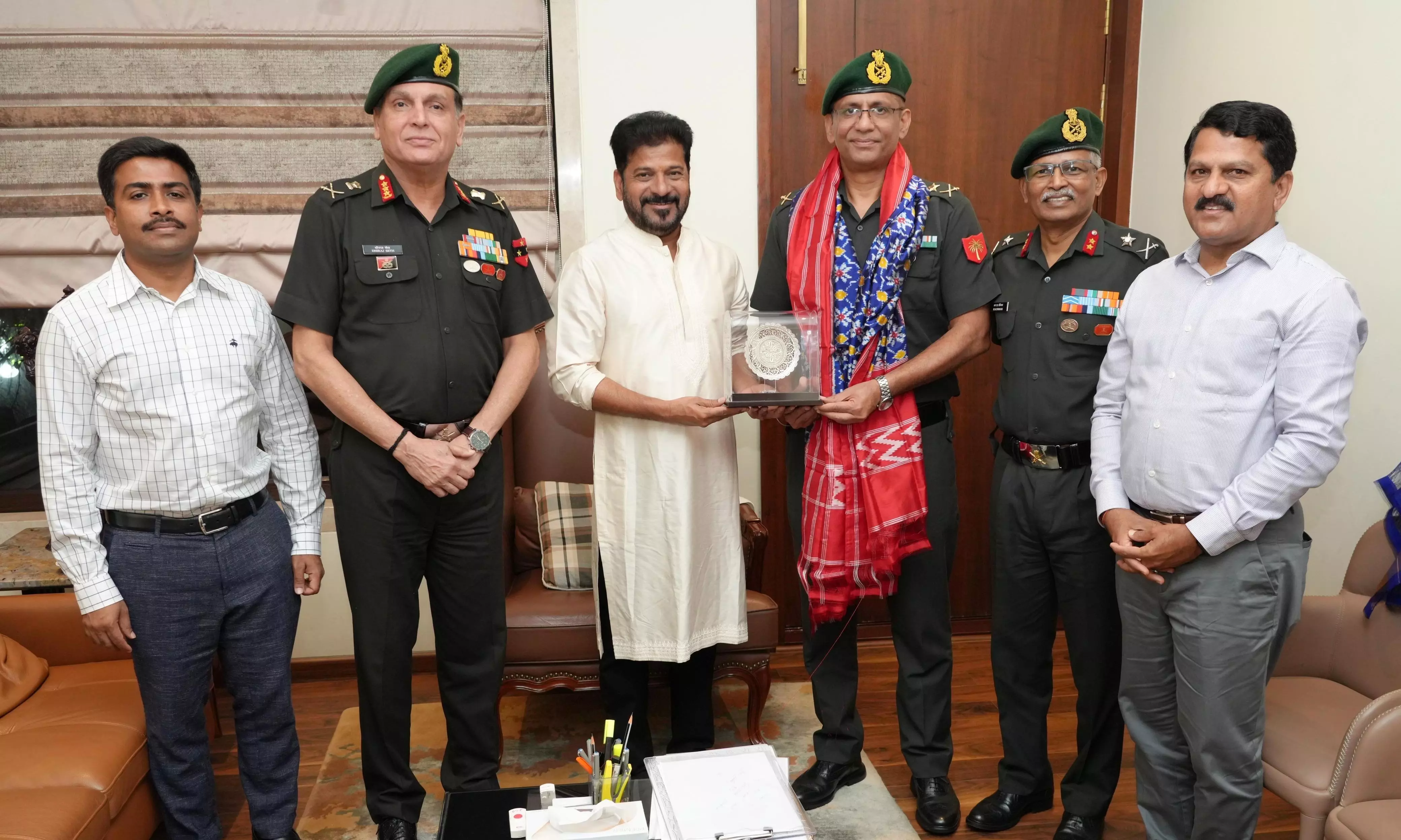 Telangana Government, Indian Army Discuss Civil-military Cooperation
