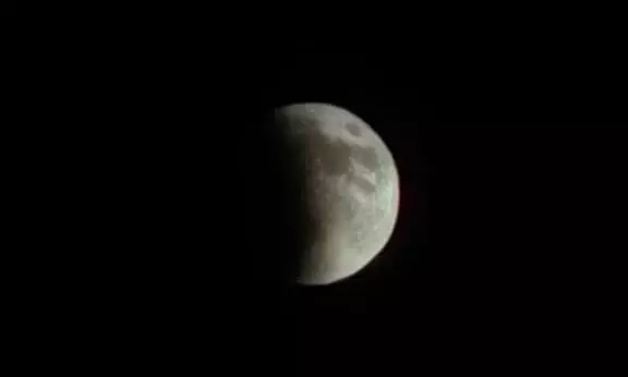 Lunar Eclipse Enthrals Some, Disappoints Many In AP