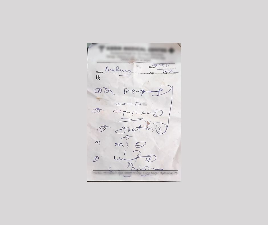 Doctors Face Scrutiny Over Illegible Prescriptions, Challenging Norms