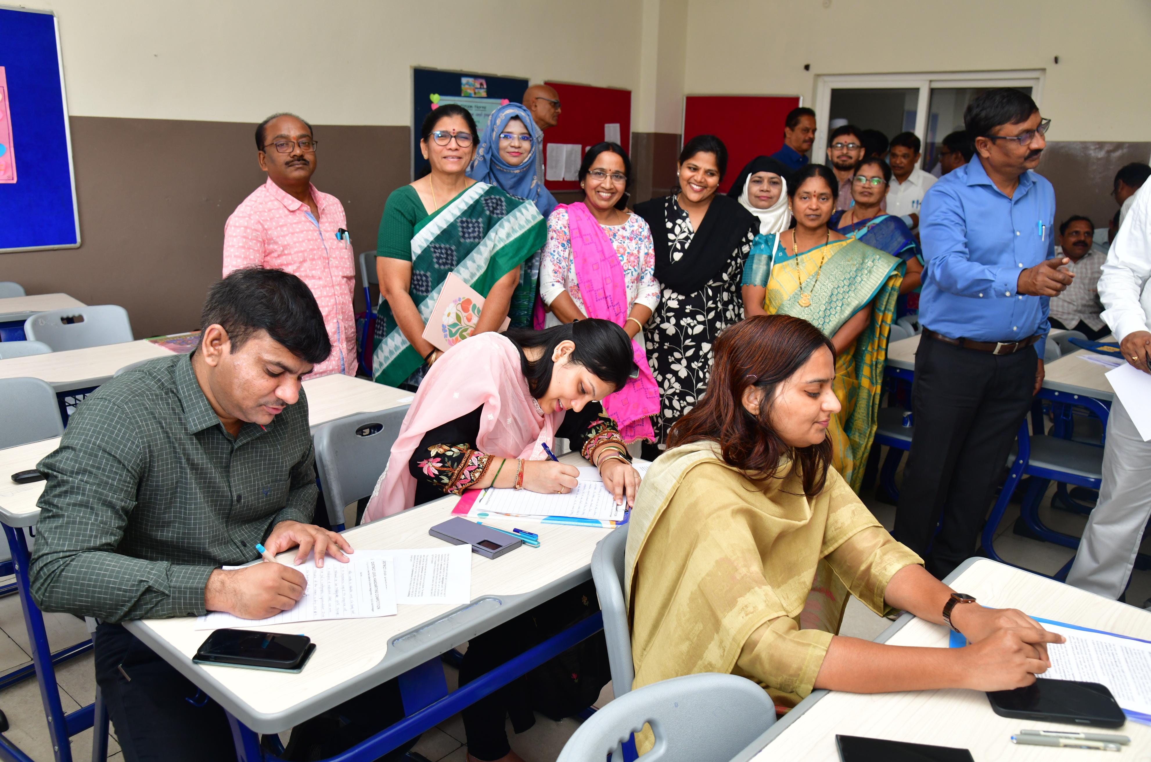 Karimnagar Collector Promotes Handwriting with Competitions