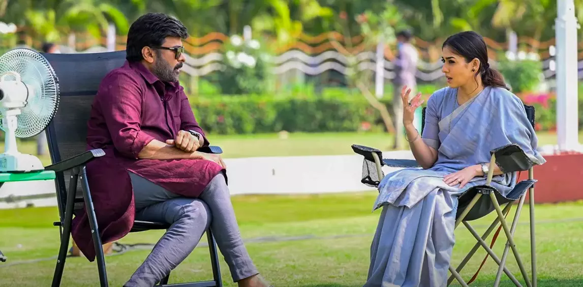 Chiranjeevi & Nayanthara To Match Dance Steps Chiranjeevi & Nayanthara To Match Dance Steps