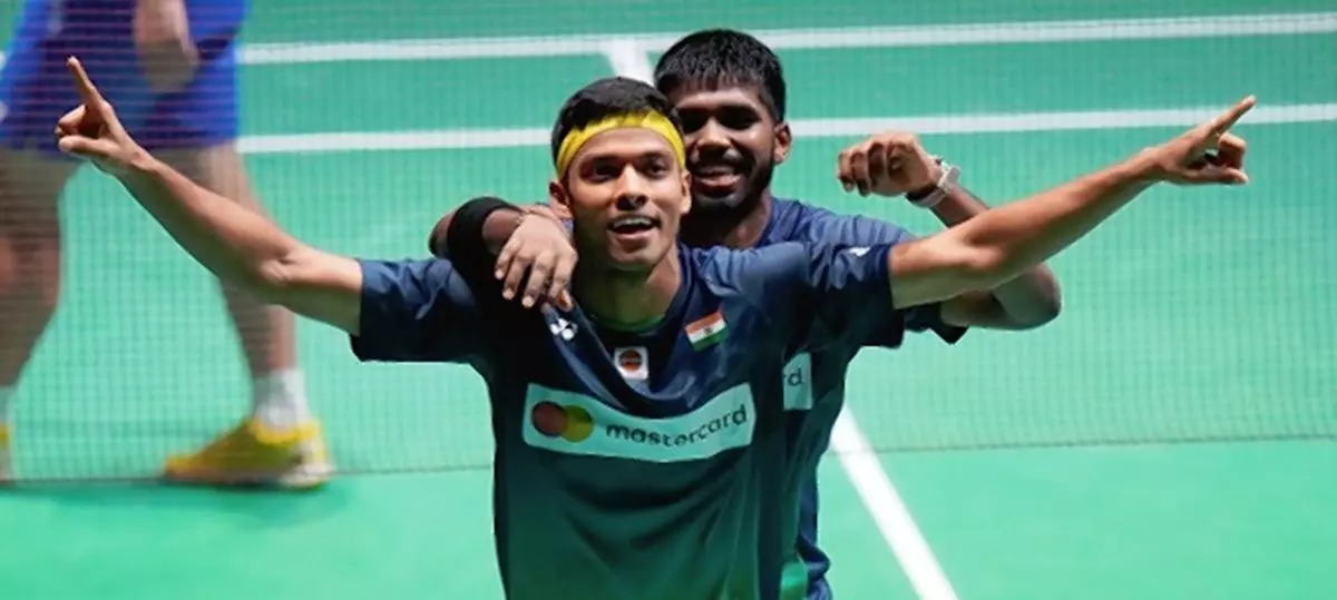 Satwik-Chirag to Lead Indian Challenge at Hong Kong Super 500