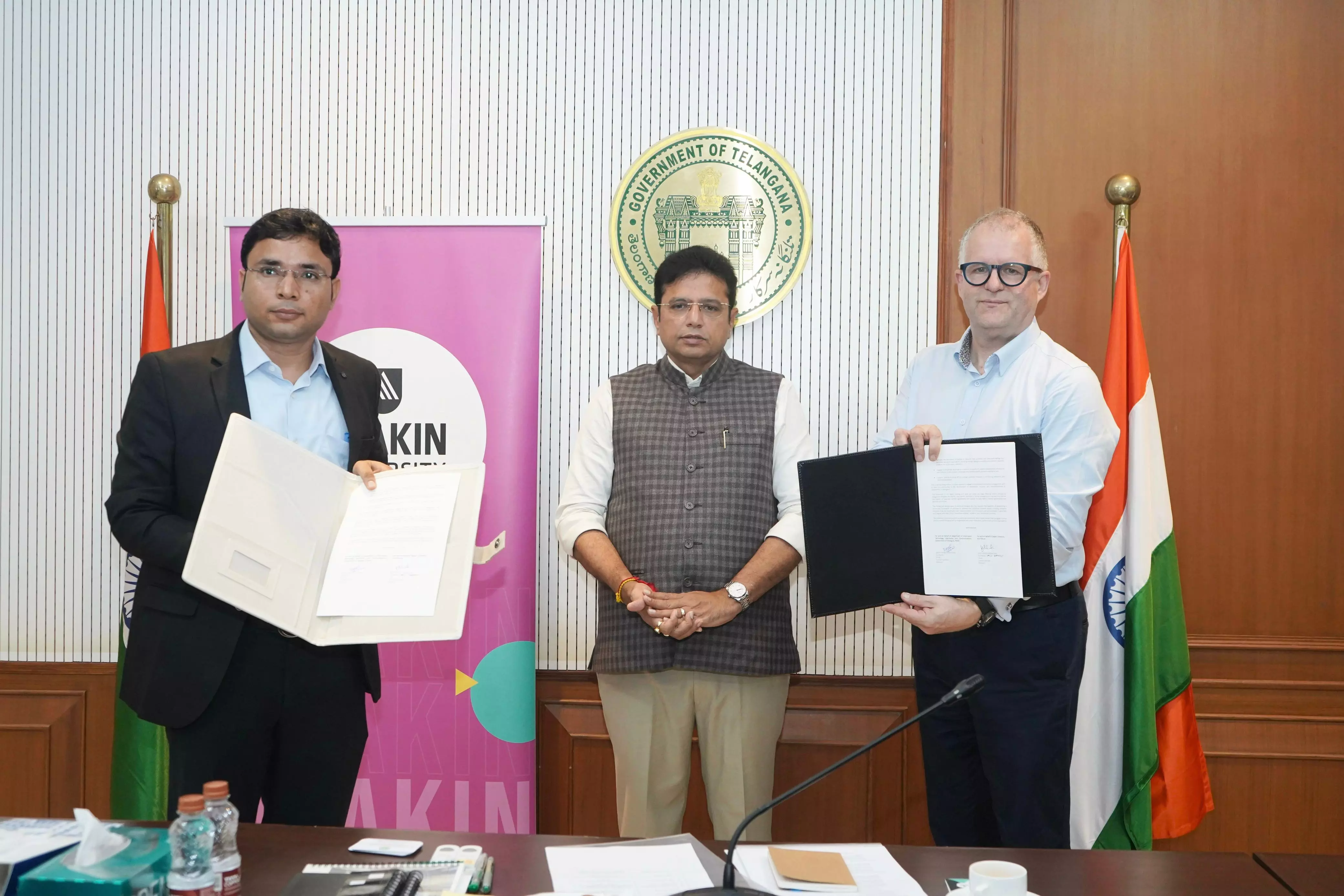 Deakin University to Partner with Telangana on AI Centre of Excellence