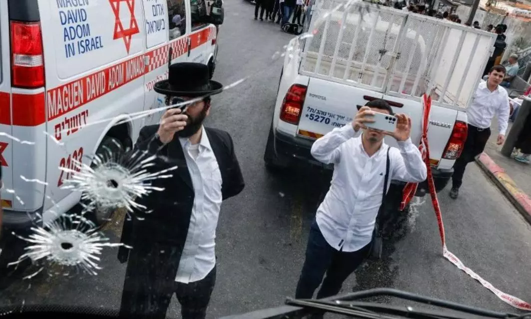 Palestinian Gunmen Kill 6 People in Attack on Jerusalem Bus Stop