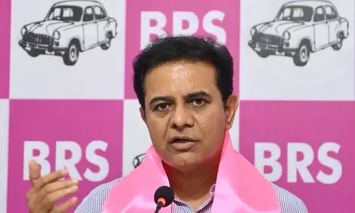 KTR Demands Apology From Revanth on KLIS