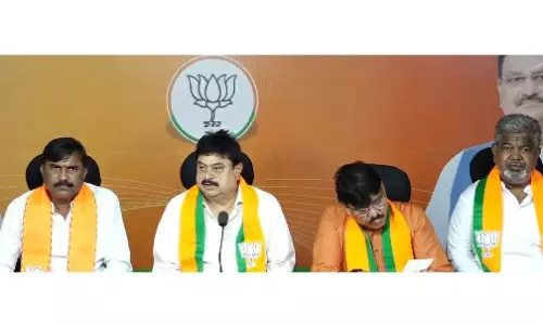 BJP Chief Accuses Cong. of Betrayal BJP Chief Accuses Cong. of Betrayal