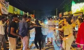 Arrested Over Stone Pelt At Idol Immersion Procession In Maddur, Situation Under Control Arrested Over Stone Pelt At Idol Immersion Procession In Maddur, Situation Under Control