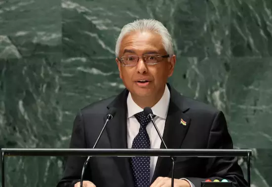 Mauritius PM Ramgoolam Arrives in Mumbai