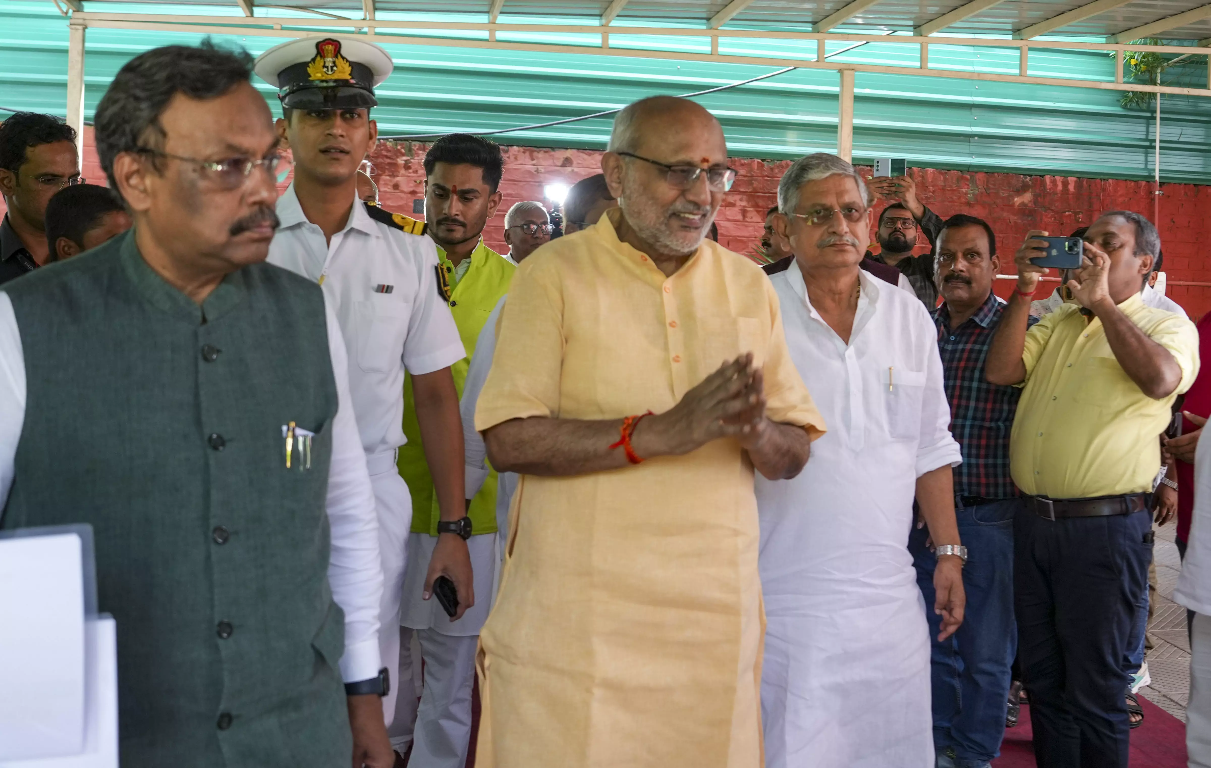Guv, CM, DCM Congratulates VP-Elect Radhakrishnan