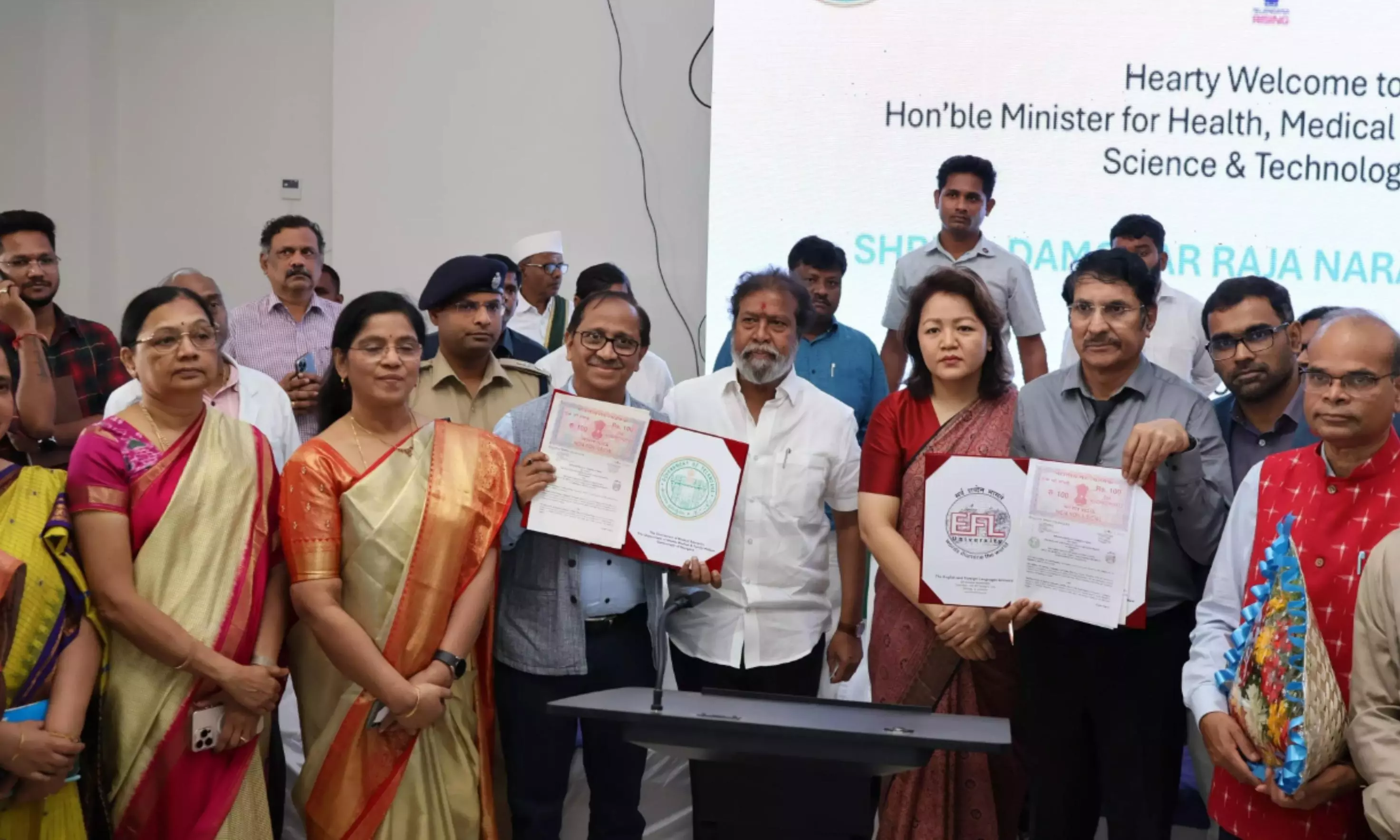 Telangana Nurses to Get Training in Foreign Languages