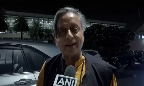 You Know How Count is Going on:  Tharoor ahead of VP Poll